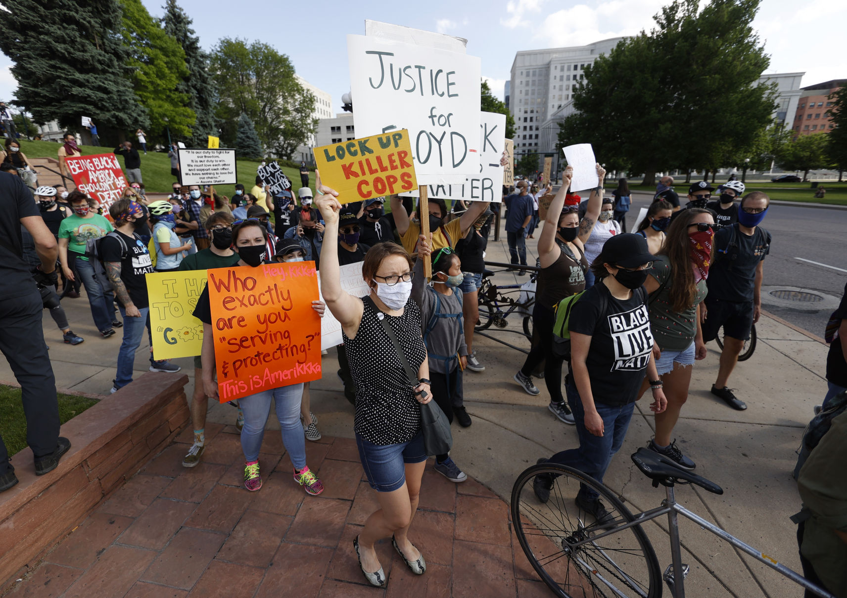 Minneapolis Police Death Denver Protest